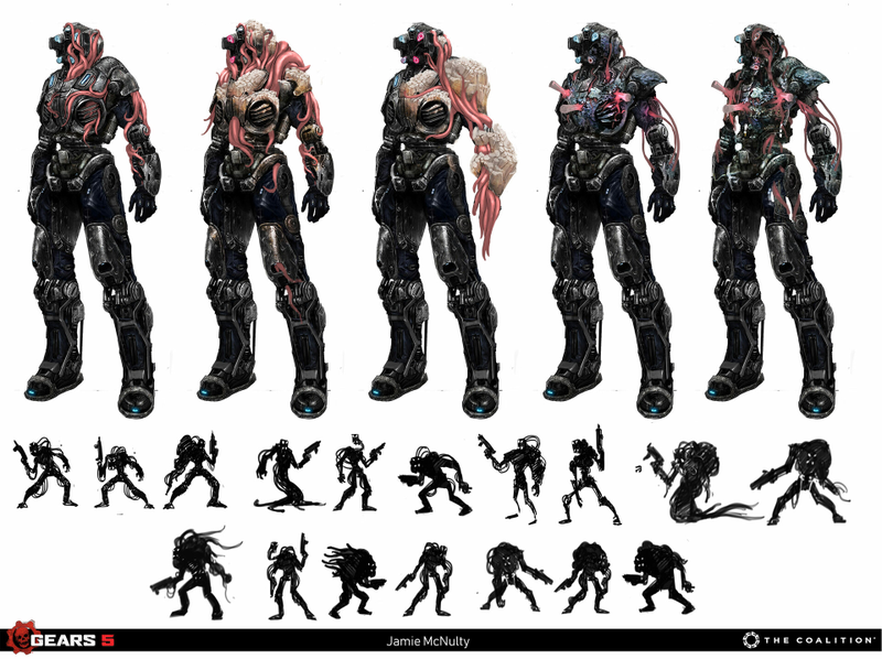 Illustration for article titled The Art Of Gears 5